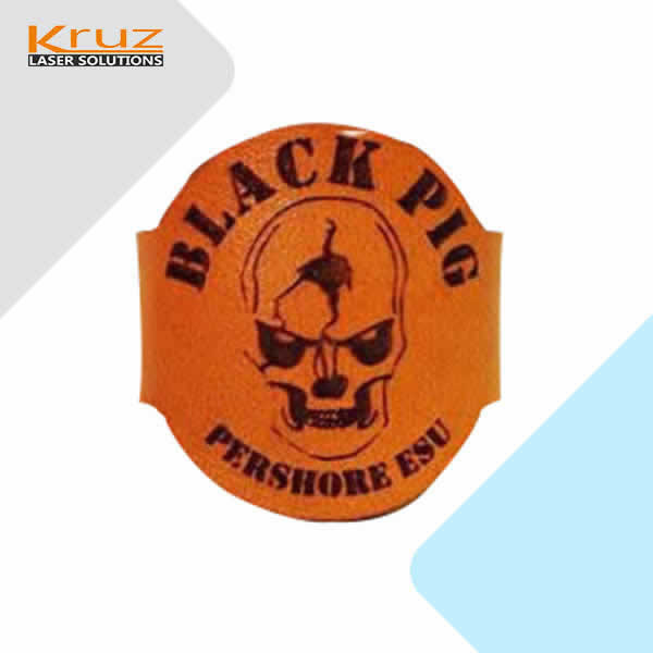 leather laser marking